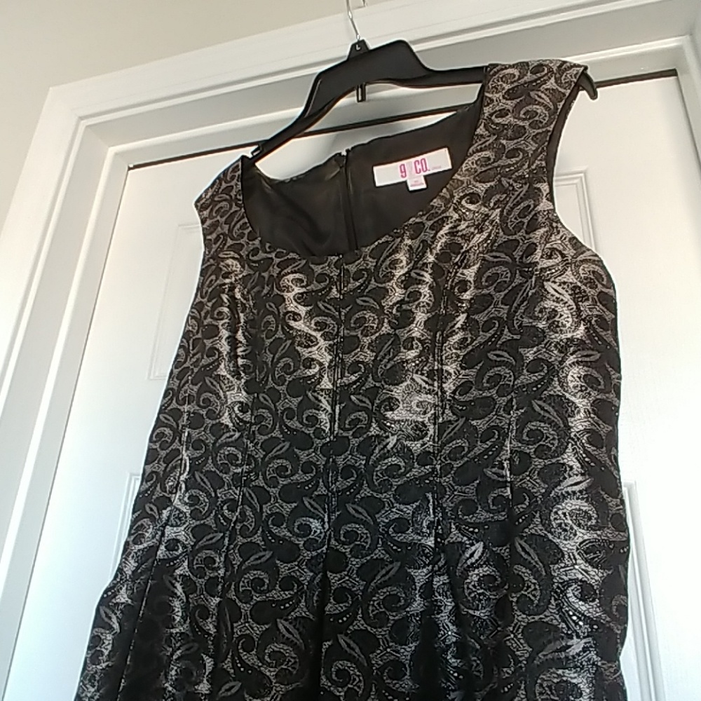 Gold/Silver/Black Dress